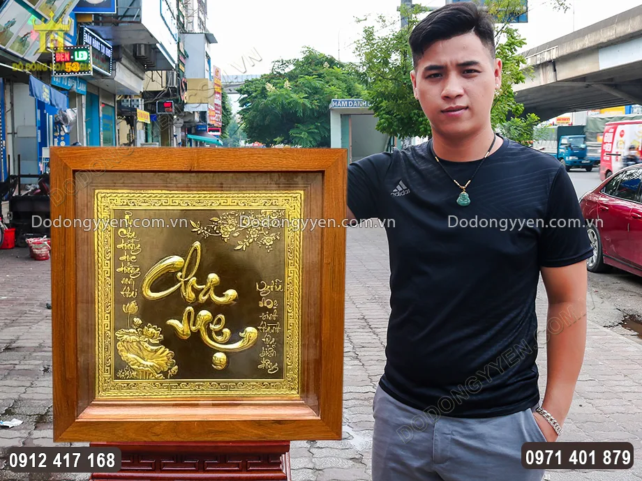 Khung tranh bằng gỗ tự nhi&ecirc;n